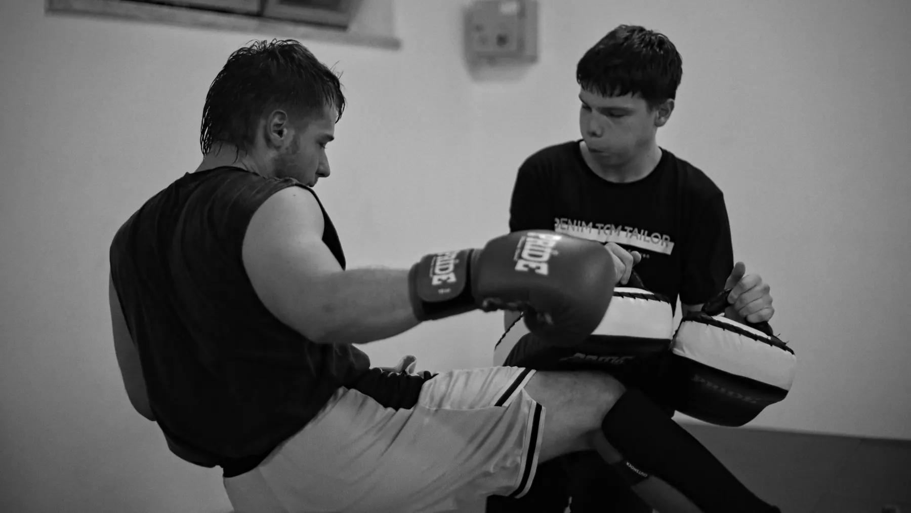Kickboxing gear and training focus